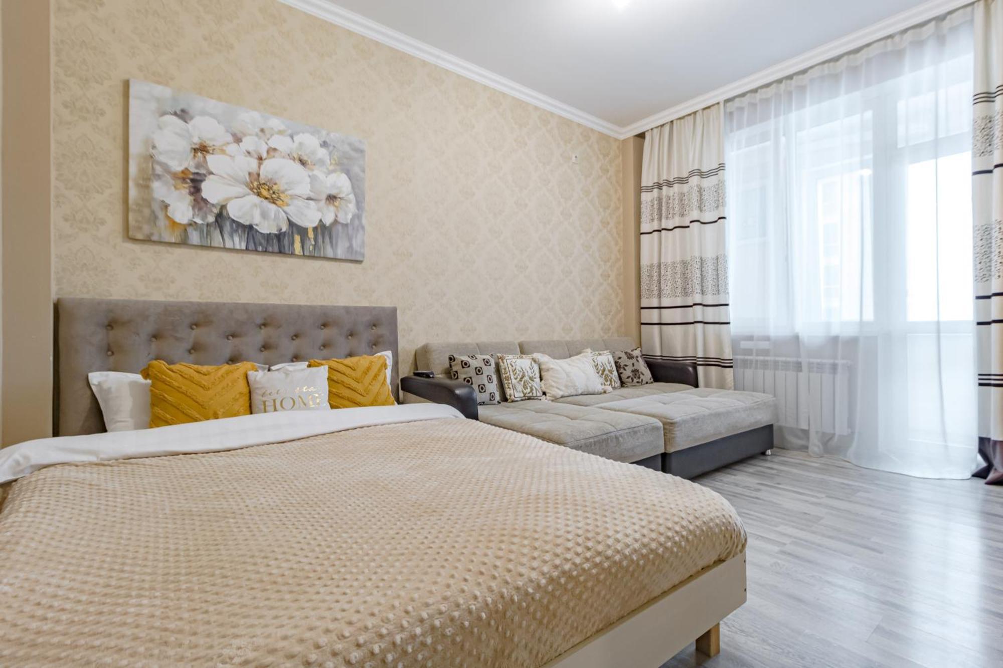 Просторная Квартира В Expo Boulevard Astana Dış mekan fotoğraf